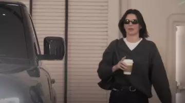 Le Specs Pilferer Sunglasses worn by Kendall Jenner as seen in The Kardashians (S07E03)
