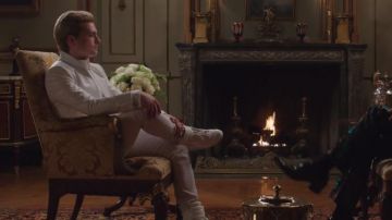 Sneakers white Martin Margiela Peeta in Hunger Games : The revolt part 1