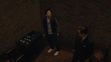 Zapatillas Nike Air Force 1 de Eggsy (Taron Egerton) en Kingsman: Secret Service