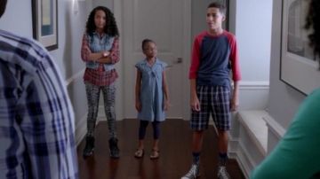 the converse grey-coming of Andre Johnson (Marcus Scribner) in Black-ish