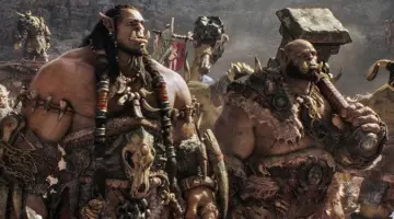 The costume of Durotan (Toby Kebbell) in Warcraft : The beginning