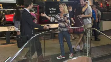 les converse rouge d'Amy Poehler dans Parks and recreatioon