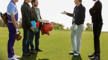 The golf shoe Adidas in How to kill his boss 2