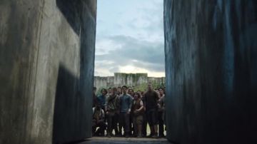 Sneakers beige high tops Chuck in The Maze Runner