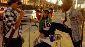 Sneakers Adidas superstar white of Malcolm (Shameik Moore)malcolm in Dope