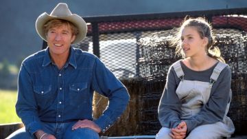 La salopette de Grace McLean (Scarlett Johansson) dans L'homme qui murmurait à l'oreille des chevaux