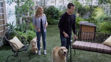 Sneakers Converse black and white high tops in Fuller House