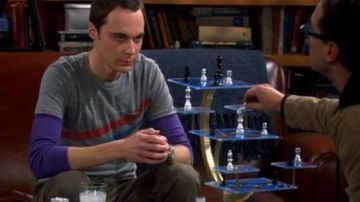 Star Trek Tri-Dimensional Chess Board used by Sheldon Cooper (Jim Parsons) as seen in The Big Bang Theory S01E11