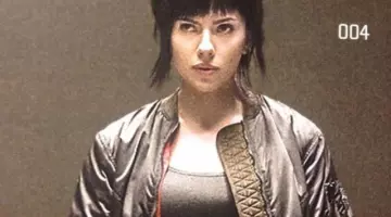 Le bomber de Major (Scarlett Johanson) dans Ghost In The Shell