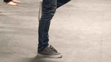 Grey Vans sneakers worn by Danny Rand (Finn Jones) as seen in Iron Fist