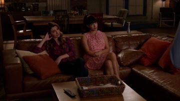 El vestido rosa de Rebecca Talor de Cece Parekh (Hannah Simone) en New Girl S06E21
