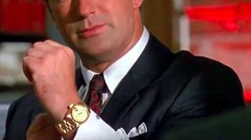 18ct Gold Rolex Daydate Watch worn by Blake (Alec Baldwin) in Glengarry Glen Ross
