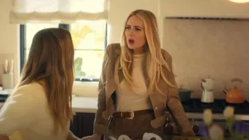 B-Low the Belt Jordan Belt worn by Morgan (Justine Lupe) as seen in Nobody Wants This (S02E03)