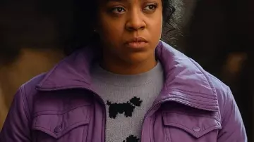 Erica Sinclair Stranger Things S05 Jacket worn by (Priah Ferguson) in Stranger Things (S05)