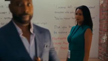 Diane Von Furstenberg Darrius Dress worn by Dr. Mary Morstan (Rochelle Aytes) as seen in Watson (S02E05)