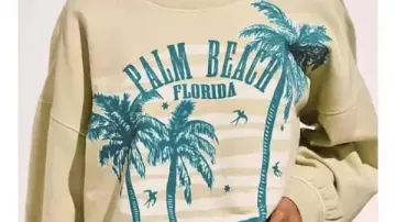 Palm Beach Florida Graphics Sweat-shirt