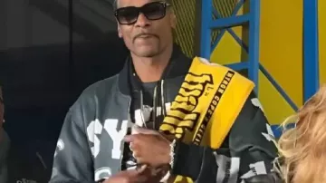 Snoop Dogg Steelers VS Chargers Jacket