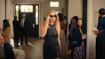 SPRWMN Audrey Dress worn by Morgan (Justine Lupe) as seen in Nobody Wants This (S02E05)