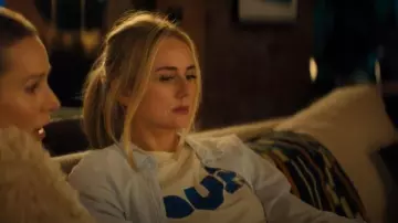 Clare V Classic Tee worn by Morgan (Justine Lupe) as seen in Nobody Wants This (S02E06)