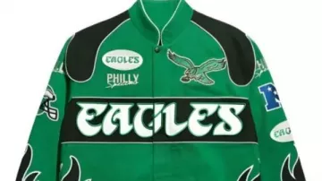 Eagles Kelly Racing Bomber Jacket in How to Choose the Right Size NFL Jersey (Nike Edition)