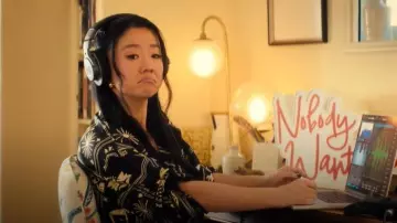 Nanushka Valley Shirt worn by Ashley (Sherry Cola) as seen in Nobody Wants This (S02E07)