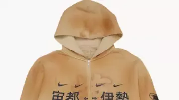 Cactus Jack x Fragment x Nike Houston To Ise Mie Zip Hoodie worn by Travis Scott