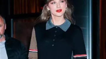 Polo porté par Taylor Swift à New York en 2025