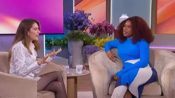 Opificio Modenese Jupe à trois panneaux portée par Jennifer Hudson comme on le voit dans le défilé Jennifer Hudson le 2 novembre 2025