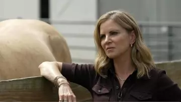 Citizens of Humanity Amina Polo Shirt worn by Natalie Morales as seen in CBS Mornings on November 11, 2025