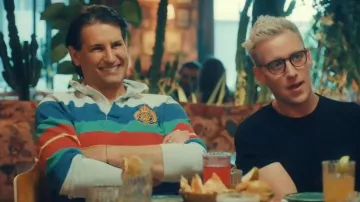 Camiseta de rugby a rayas de Ralph Lauren usada por Mark-Francis Vandelli como se ve en Made in Chelsea (S30E09)