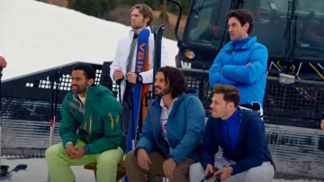 L.L. Bean Gore Tex Pro Patroller Jacket worn by Marcus Brodie as seen in Finding Mr. Christmas (S02E01)
