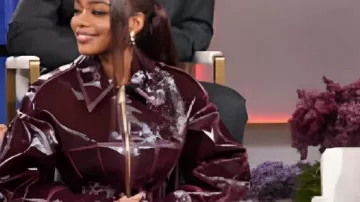 Chaqueta de Marsai Martin usada por Self - Host (Jennifer Hudson) como se ve en The Jennifer Hudson Show (S03)