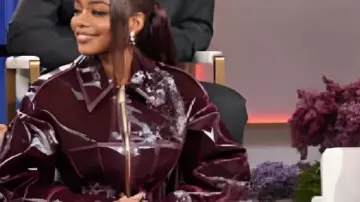 Veste Marsai Martin portée par Self - Host (Jennifer Hudson) comme on le voit dans The Jennifer Hudson Show (S03)