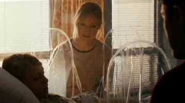 Rails Delia Sweater Cream Confetti Fleck worn by Vivienne as seen in Chicago Med (S11E04)