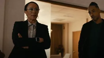 Ralph Lauren Style RA7141 worn by Sharon Goodwin (S. Epatha Merkerson) as seen in Chicago Med (S11E06)