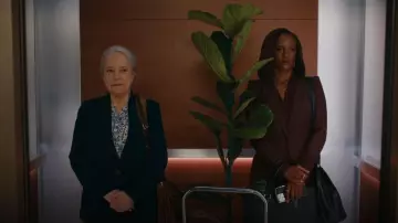 Alexander McQueen Mohair Blazer worn by Olympia Lawrence (Skye P. Marshall) as seen in Matlock (S02E03)