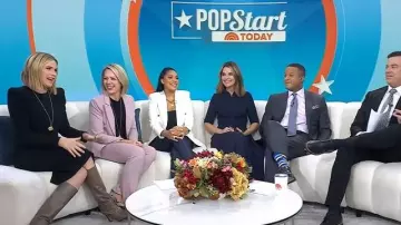 Veronica Beard Tarian Knee High Boot worn by Jenna Bush Hager as seen in Today on November 12, 2025