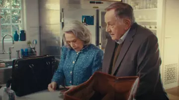 Anine Bing Amber Tweed Jacket worn by Madeline 'Matty' Matlock (Kathy Bates) as seen in Matlock (S02E04)