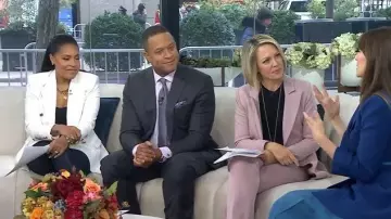 Artizan Joyeria Amelia Layered NEcklace Set Mix worn by Sheinelle Jones as seen in Today on November 12, 2025