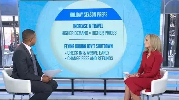 Chiara Boni La Petite Robe Kamala Vestido cruzado de jersey mate usado por Misty Belles como se ve en Today el 12 de noviembre de 2025