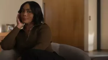 Simkhai Livana Top worn by Athena Grant (Angela Bassett) as seen in 9-1-1 (S09E04)