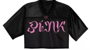 Nicki Minaj Black Cropped Jersey of Nicki Minaj in Nicki Minaj - Super Bass (Official Video)