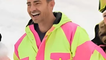 Ski Suit worn by Self - Host (Jonathan Bennett) as seen in Finding Mr. Christmas (S02E01)