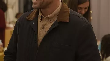 Ben Miller Karen Kingsbury The Christmas Ring Jacket worn by Ben Miller (Ben Hollingsworth) in Karen Kingsbury's The Christmas Ring