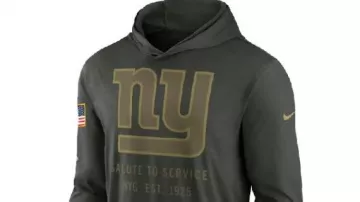Hooded Pullover worn by Paul Scheer in New York Giants 2025 Salute to Service