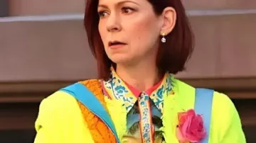 Jacket worn by Elsbeth Tascioni (Carrie Preston) as seen in Elsbeth (S03E02)