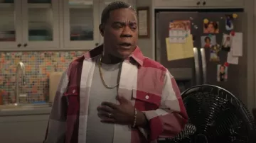 Hugo Boss Boss Owen Plaid Shirt Jacket worn by Francois 'Crutch' Crutchfield (Tracy Morgan) as seen in Crutch (S01E05)