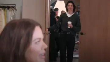 The Row Gabriel Tote worn by Kendall Jenner as seen in The Kardashians (S07E03)