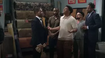 G-Star Printed Straight-Fit Cargo Pants worn by Teddy (Spence Moore II) as seen in Crutch (S01E06)