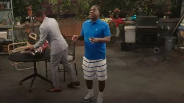Nike Air Jordan 11 Retro Low Navy Snakeskin worn by Francois (Tracy Morgan) as seen in Crutch (S01E08)